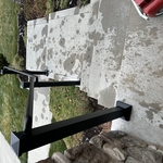 FRONT PORCH RAILING.