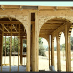 arches on the porch