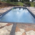 Stamped Pool Deck