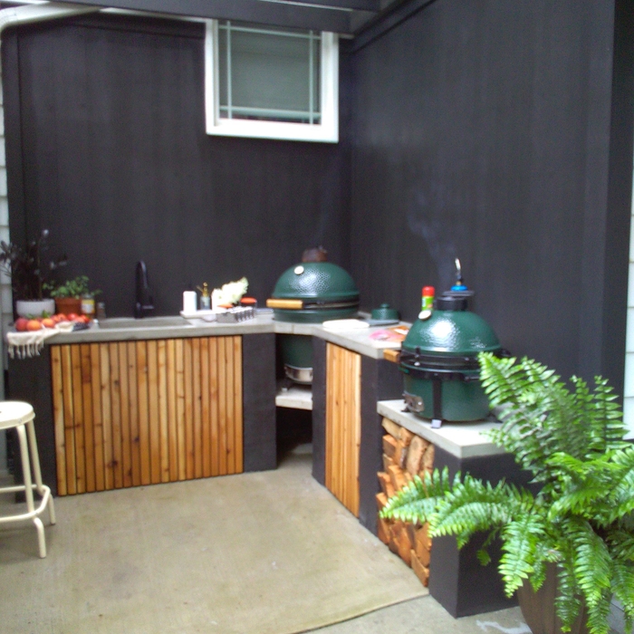 outdoor kitchen remodel