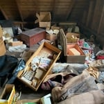 Attic junk removal