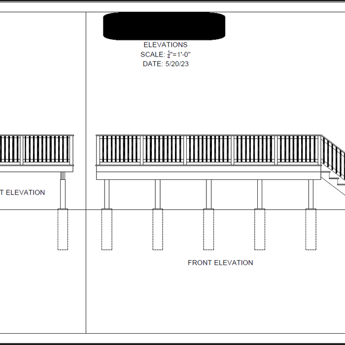 Deck elevations