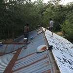 McDade - New Duration - Old metal roof - Decking