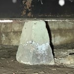 Spalling Concrete Pier