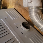 Large ball of lint blocking dryer exhaust
