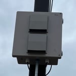 Outdoor nema enclosure to house a switch