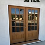 Exterior painted