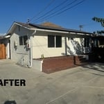 Exterior painted