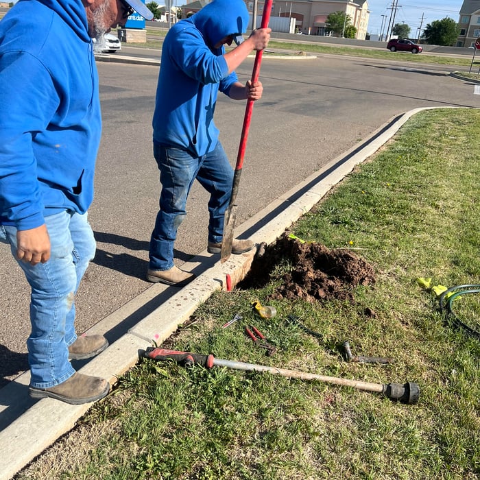 Sprinkler Head Repair