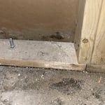 Mold growth in HVAC Closet
