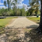 Rear View of Driveway