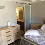 Barndoor to masteer bathroom