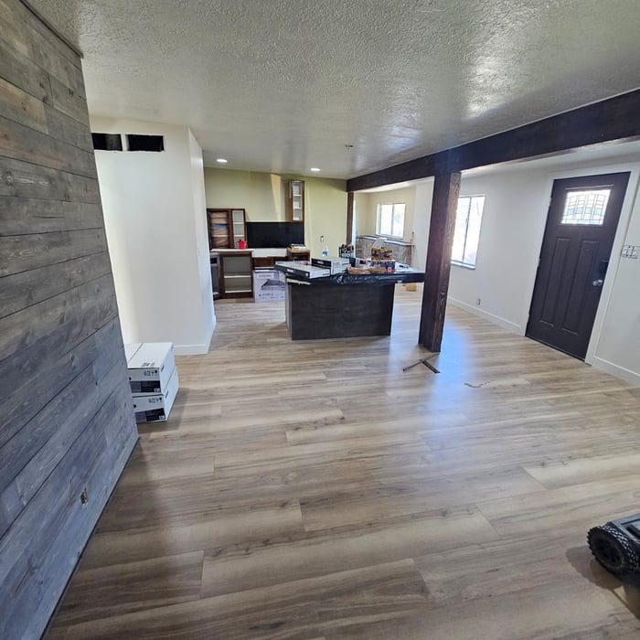 Great room remodel