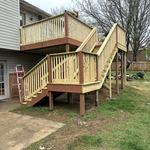 Before restoring all the deck.