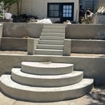 Concrete Bleachers and Seal