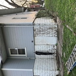 Siding pressure washed