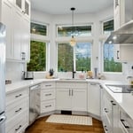 Bright White Kitchen