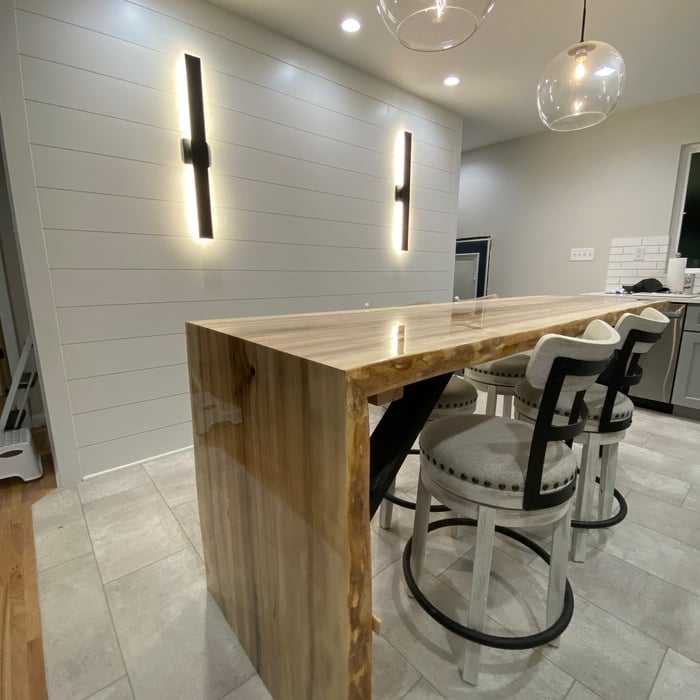 Sprayed Woodwork