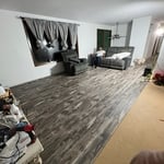 LVP floor install