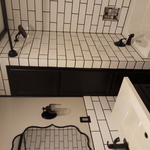 Tile bathroom renovation