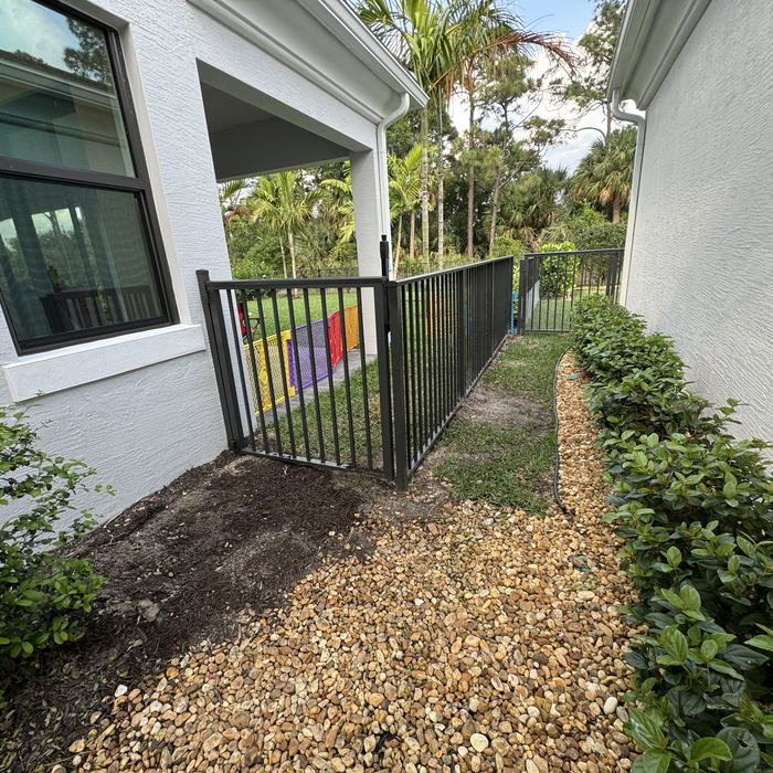 Aluminum Fence - 2 Rail