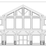 Resort Lodge in Small Mountain Town