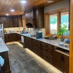 Main kitchen counter