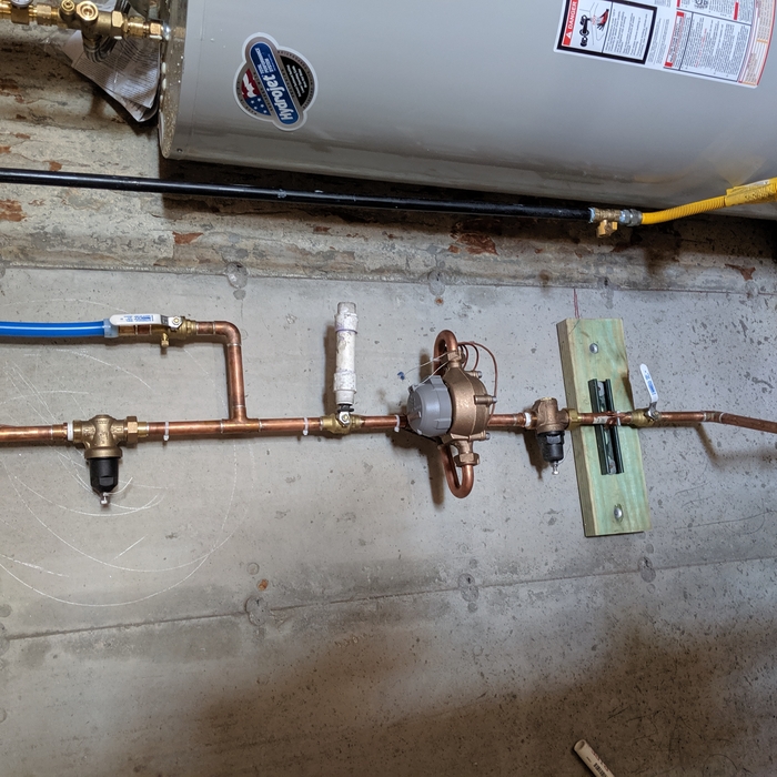 Water Meter installation