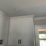 Cabinet install and crown