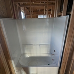 tub with wall set