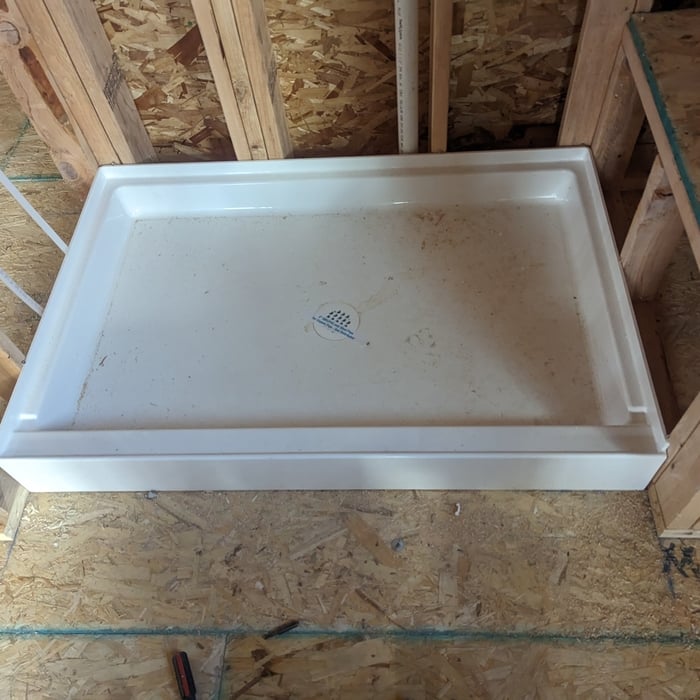 shower base