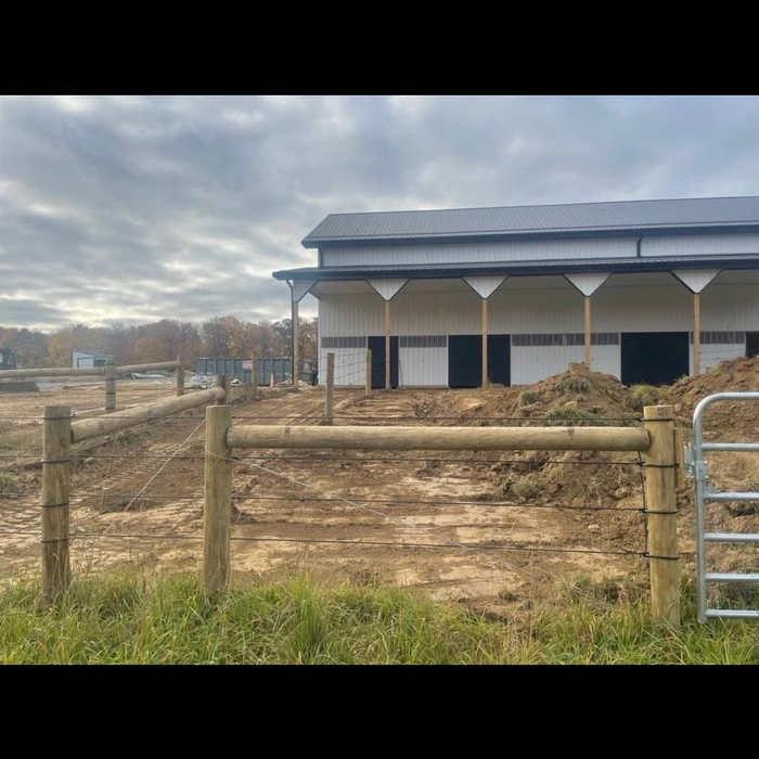 Removing top soil