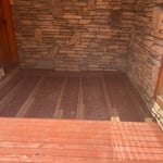 Deck stain remodel