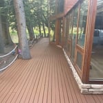 Deck stain remodel