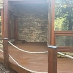 Deck stain remodel