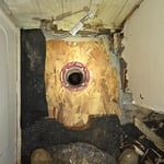 Finished flange