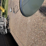 Pool deck washing
