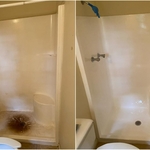 Fiberglass Shower Refinish