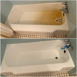 Stained/Rusted Bathtub Refinish