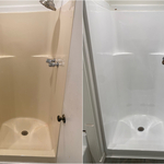 Fiberglass Shower Refinish