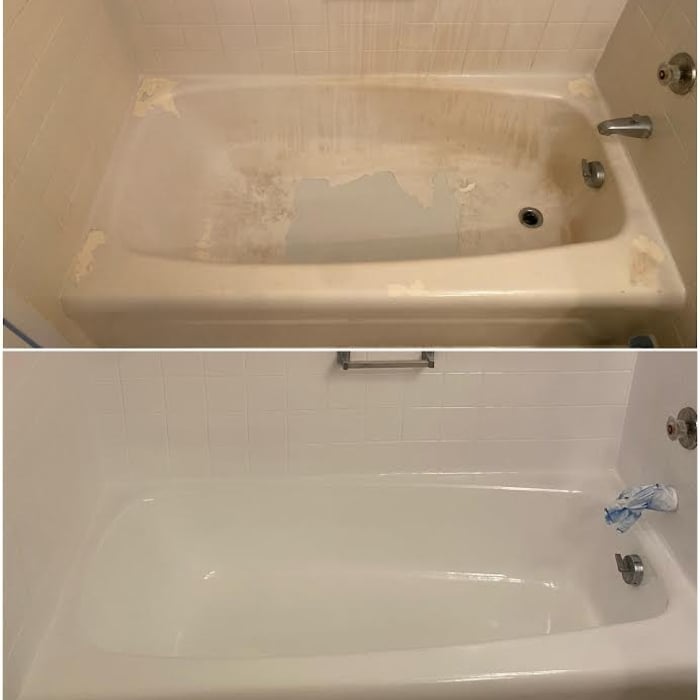 Tub and Tile Paint Strip and Refinish