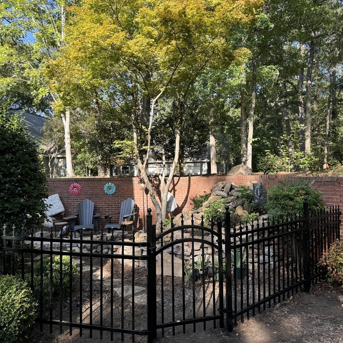 4ft decorative steel
