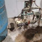 old pressure tank