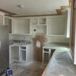 Cabinet repair and paint