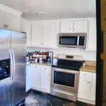 Cabinet repair and paint
