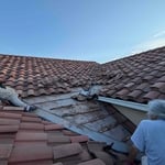 Clay tile repair