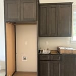 Install new cabinets