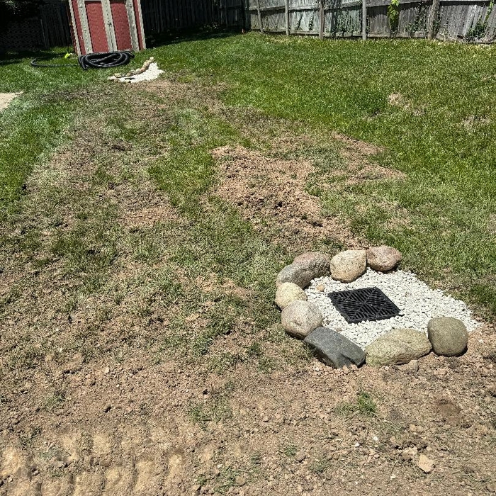 Another picture of the catch basins