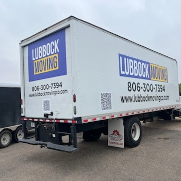 Lubbock Moving Company truck