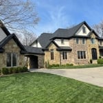 Front of home Completed